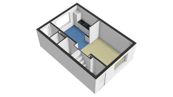 Floorplan - Batavierstraat 40, 2951 AA Alblasserdam